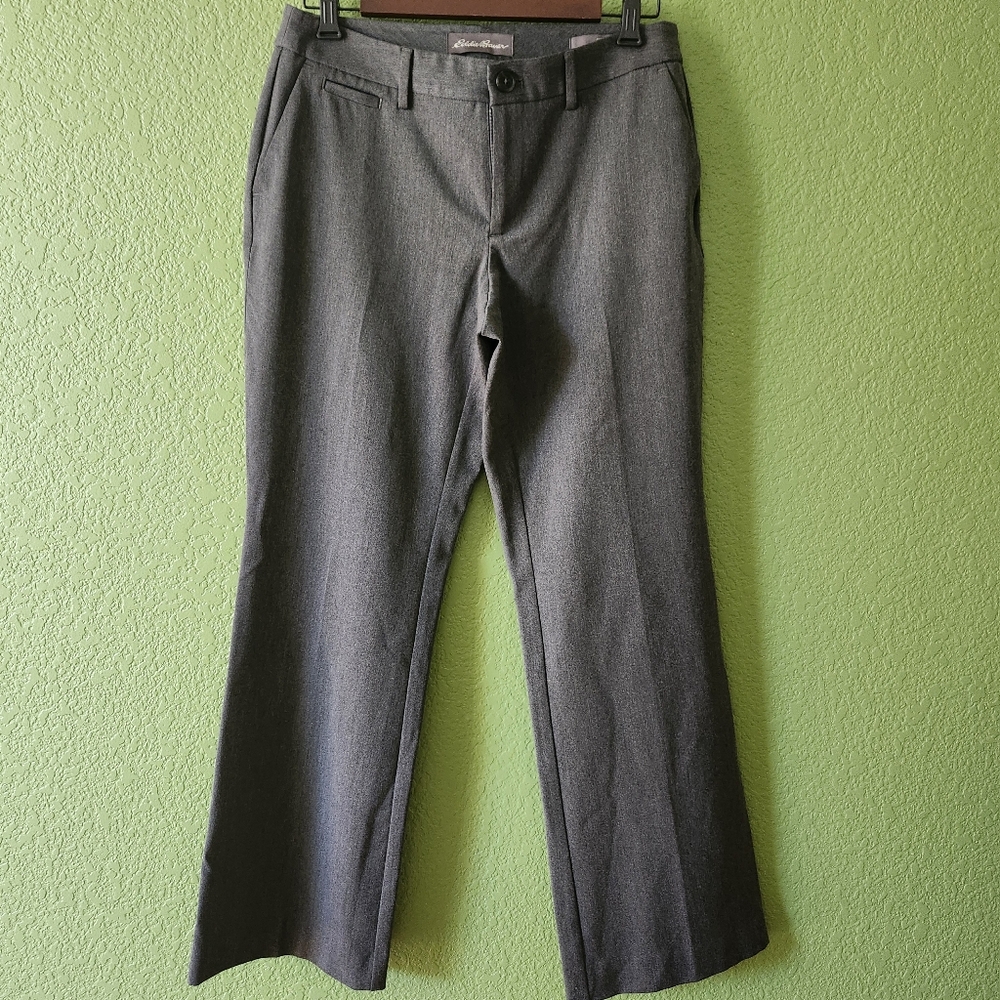 Eddie Bauer Charcoal Petite Pants